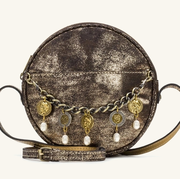 🎁🔥Patricia Nash Metallic Exotic Lizard Lanza - Picture 5 of 14